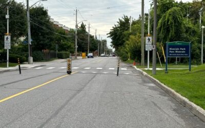 Arriéré des passages pour piétons