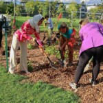 Stéphanie Plante et Aalya Helal Al Shehhi, chargée d'affaires à l’ambassade des Émirats arabes unis.
