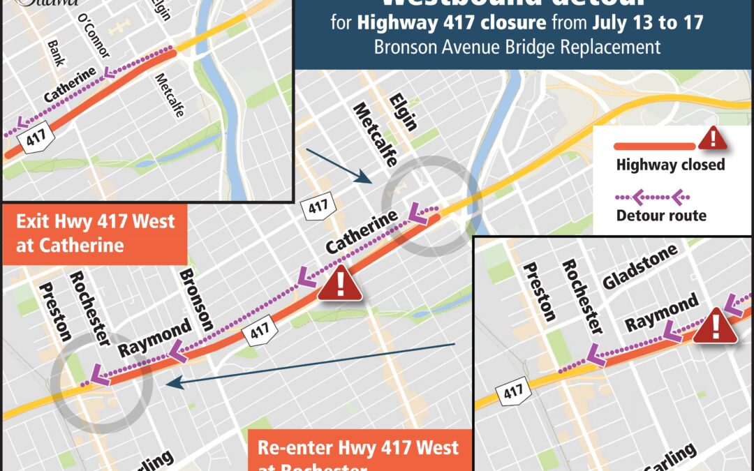 Highway 417 Closure