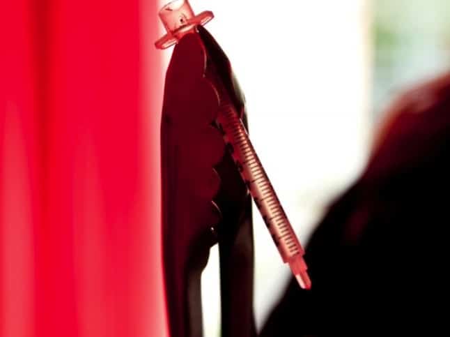 Drug-paraphernalia debris