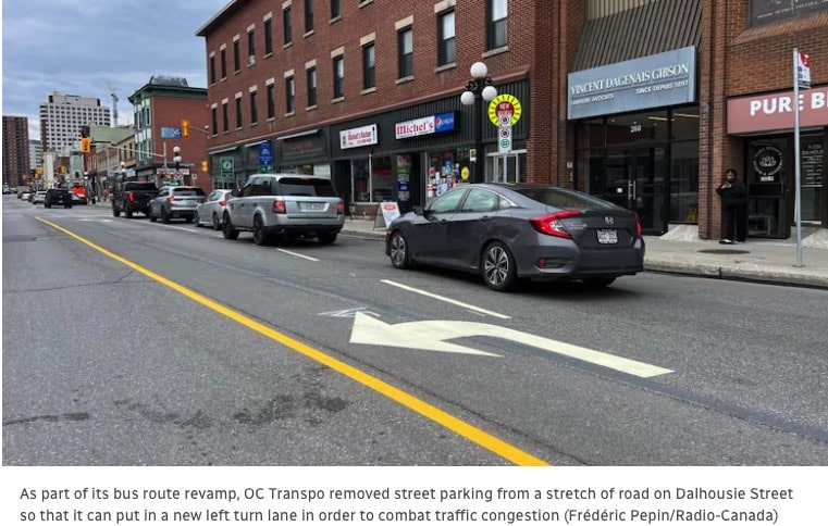Dalhousie Street businesses blindsided by parking removal