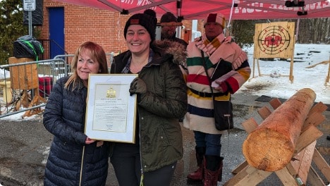 Vanier sugar shack celebrates 40 years with syrup, music and lumberjack competition